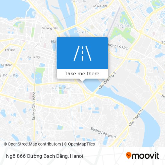 Ngõ 866 Đường Bạch Đằng map