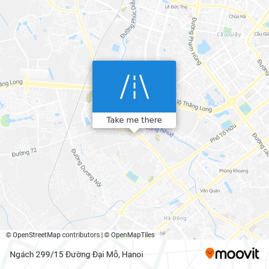 Ngách 299/15 Đường Đại Mỗ map