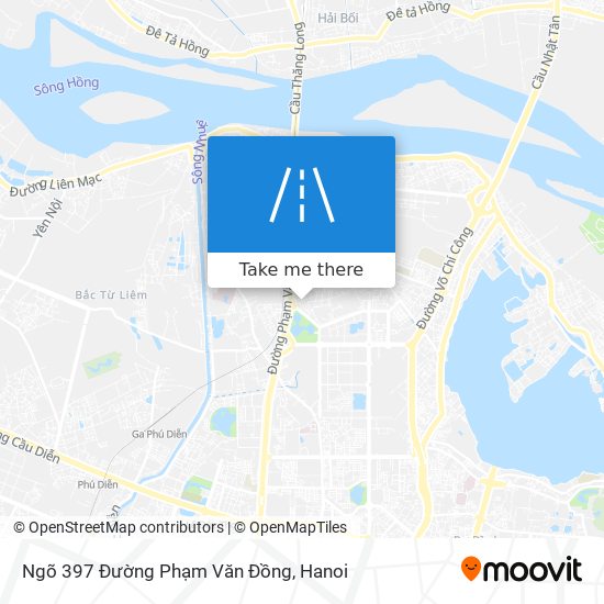 Ngõ 397 Đường Phạm Văn Đồng map