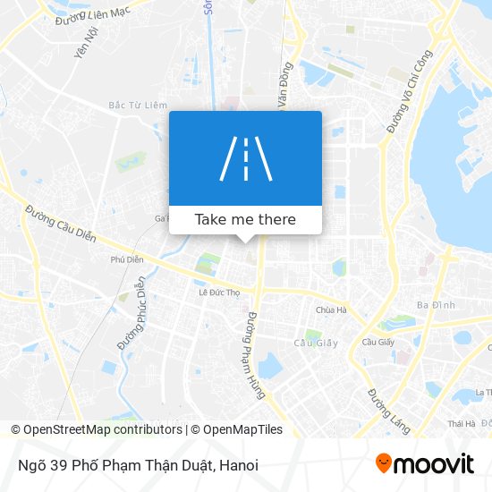 Ngõ 39 Phố Phạm Thận Duật map