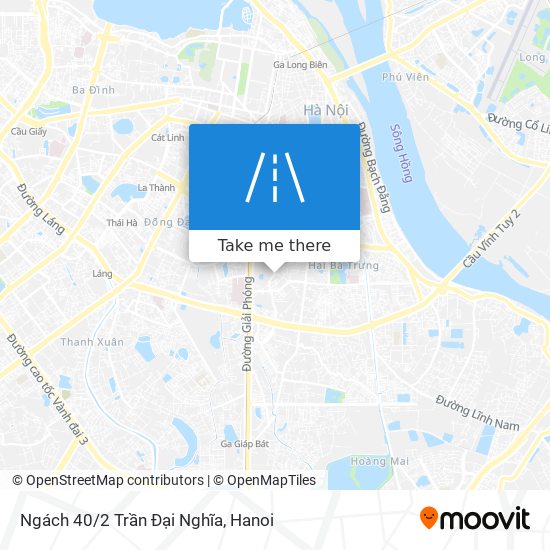 Ngách 40/2 Trần Đại Nghĩa map