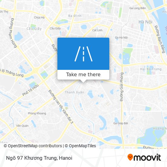 Ngõ 97 Khương Trung map