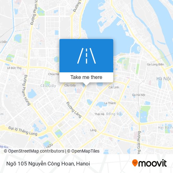 Ngõ 105 Nguyễn Công Hoan map