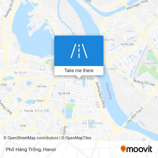 Phố Hàng Trống map