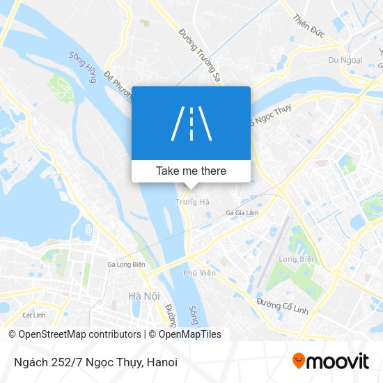Ngách 252/7 Ngọc Thụy map