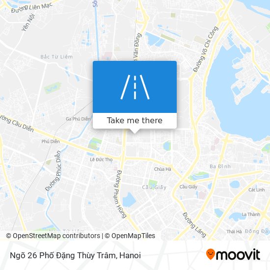 Ngõ 26 Phố Đặng Thùy Trâm map