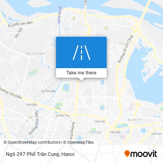 Ngõ 297 Phố Trần Cung map