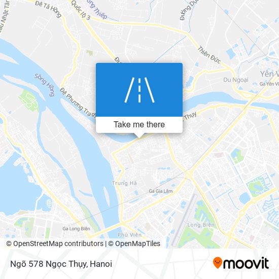 Ngõ 578 Ngọc Thụy map