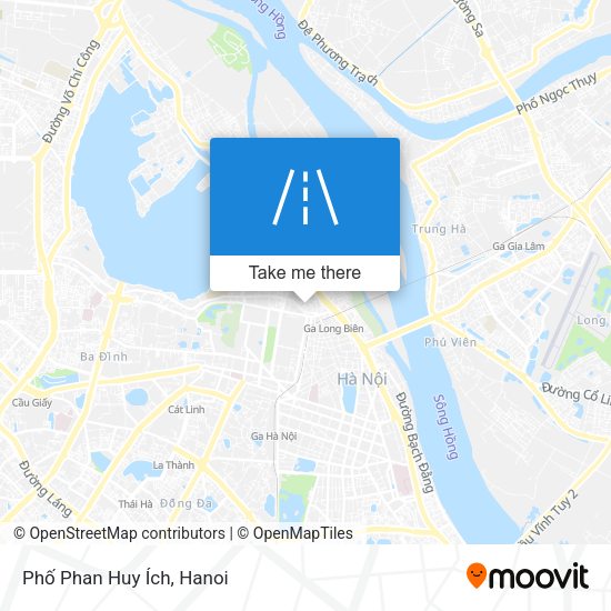 Phố Phan Huy Ích map