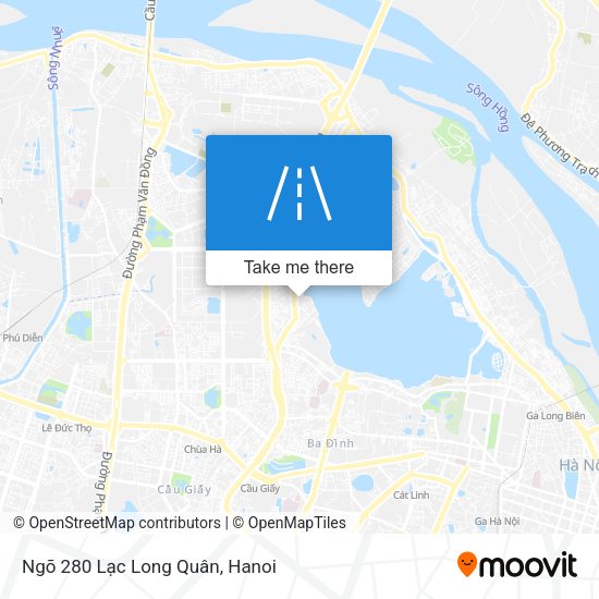 Ngõ 280 Lạc Long Quân map