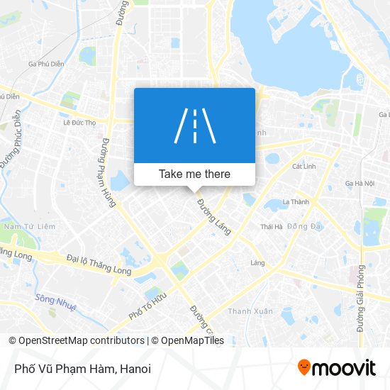 Phố Vũ Phạm Hàm map