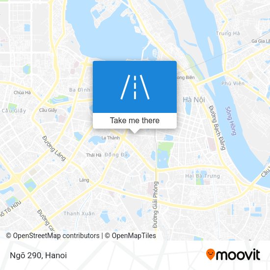 Ngõ 290 map