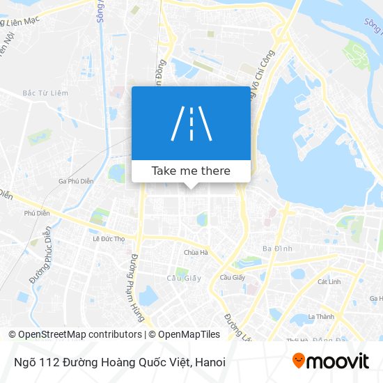 Ngõ 112 Đường Hoàng Quốc Việt map