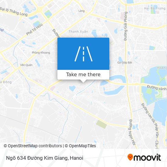 Ngõ 634 Đường Kim Giang map