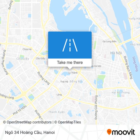 Ngõ 34 Hoàng Cầu map