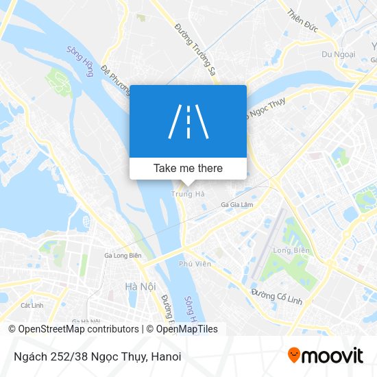 Ngách 252/38 Ngọc Thụy map