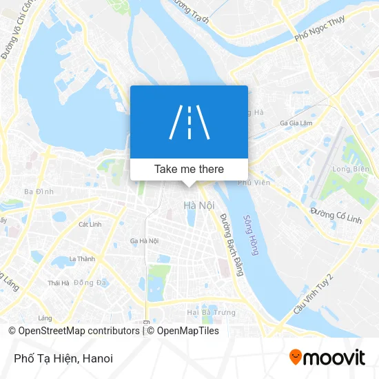 Phố Tạ Hiện map