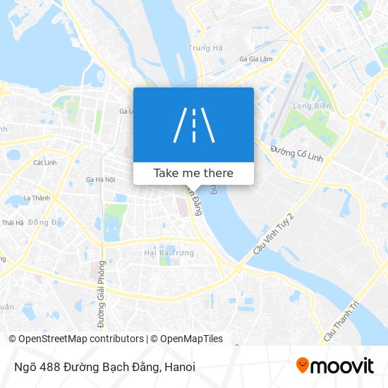 Ngõ 488 Đường Bạch Đằng map