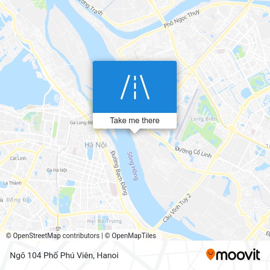 Ngõ 104 Phố Phú Viên map