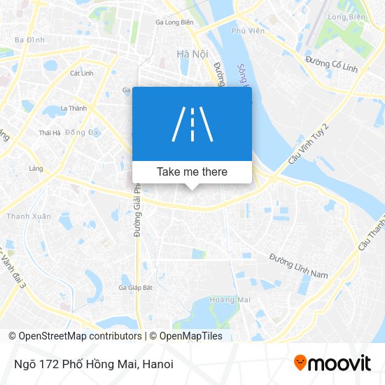Ngõ 172 Phố Hồng Mai map