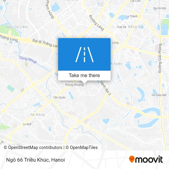 Ngõ 66 Triều Khúc map