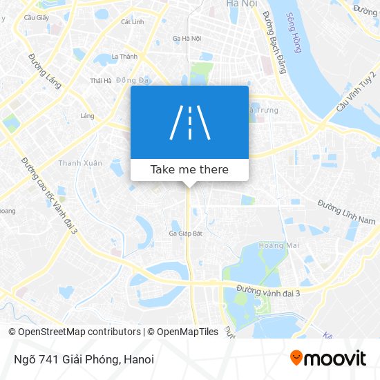 Ngõ 741 Giải Phóng map