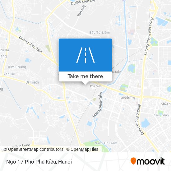 Ngõ 17 Phố Phú Kiều map