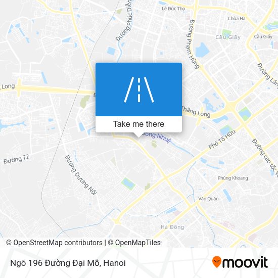 Ngõ 196 Đường Đại Mỗ map