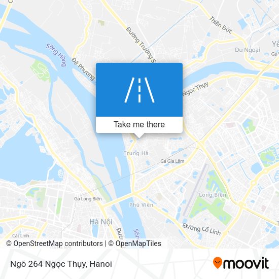 Ngõ 264 Ngọc Thụy map