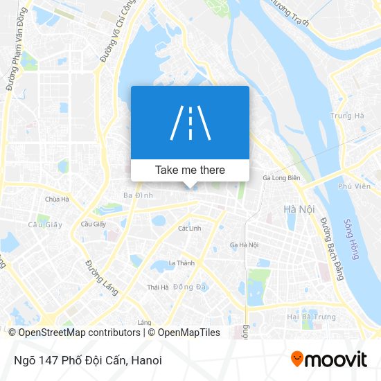 Ngõ 147 Phố Đội Cấn map