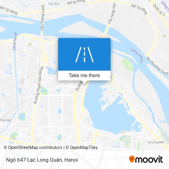 Ngõ 647 Lạc Long Quân map