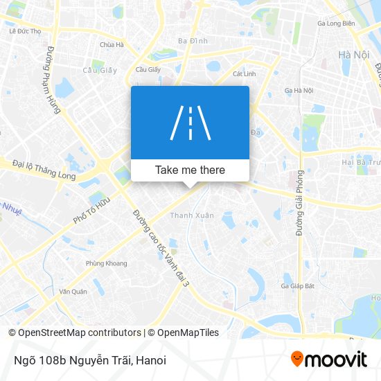 Ngõ 108b Nguyễn Trãi map