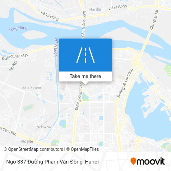 Ngõ 337 Đường Phạm Văn Đồng map