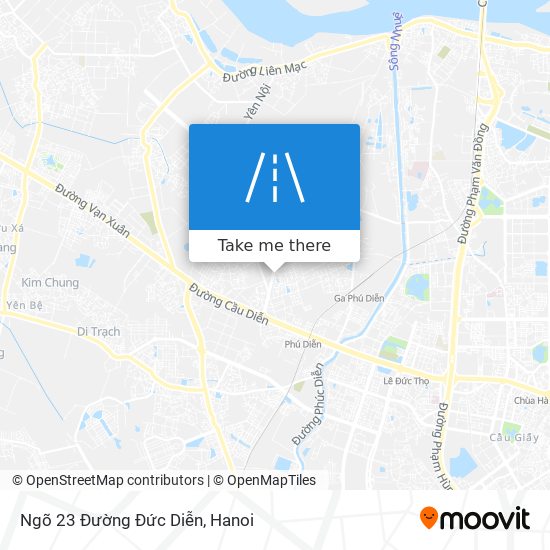 Ngõ 23 Đường Đức Diễn map