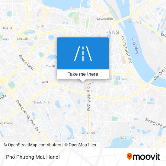 Phố Phương Mai map