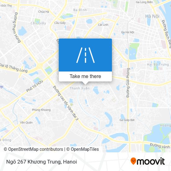 Ngõ 267 Khương Trung map