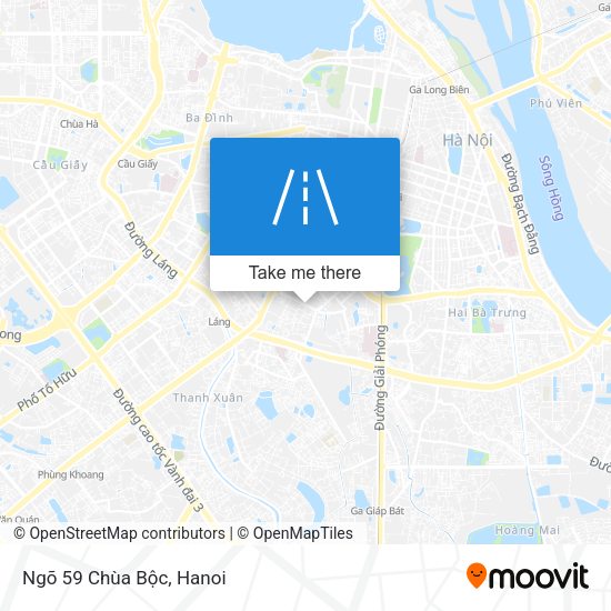 Ngõ 59 Chùa Bộc map