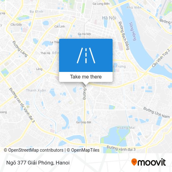 Ngõ 377 Giải Phóng map