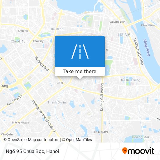 Ngõ 95 Chùa Bộc map