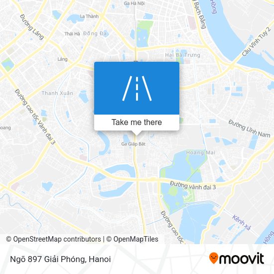 Ngõ 897 Giải Phóng map