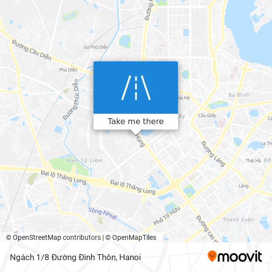 Ngách 1/8 Đường Đình Thôn map