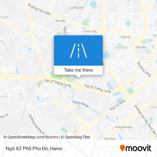 Ngõ 82 Phố Phú Đô map