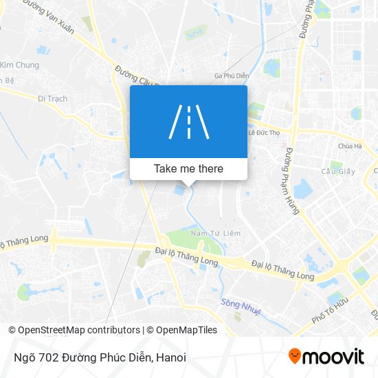 Ngõ 702 Đường Phúc Diễn map