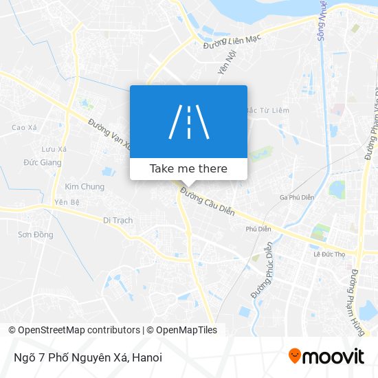 Ngõ 7 Phố Nguyên Xá map