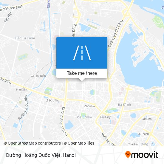 Đường Hoàng Quốc Việt map