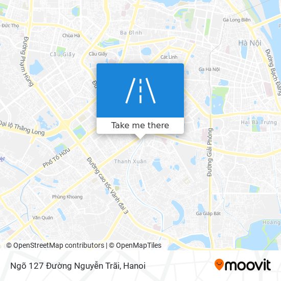 Ngõ 127 Đường Nguyễn Trãi map