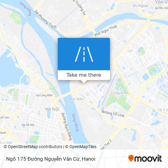 Ngõ 175 Đường Nguyễn Văn Cừ map