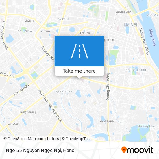 Ngõ 55 Nguyễn Ngọc Nại map