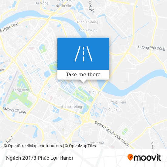 Ngách 201/3 Phúc Lợi map