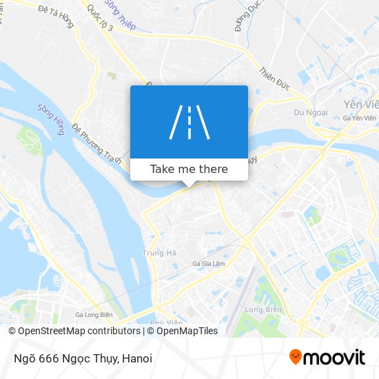 Ngõ 666 Ngọc Thụy map